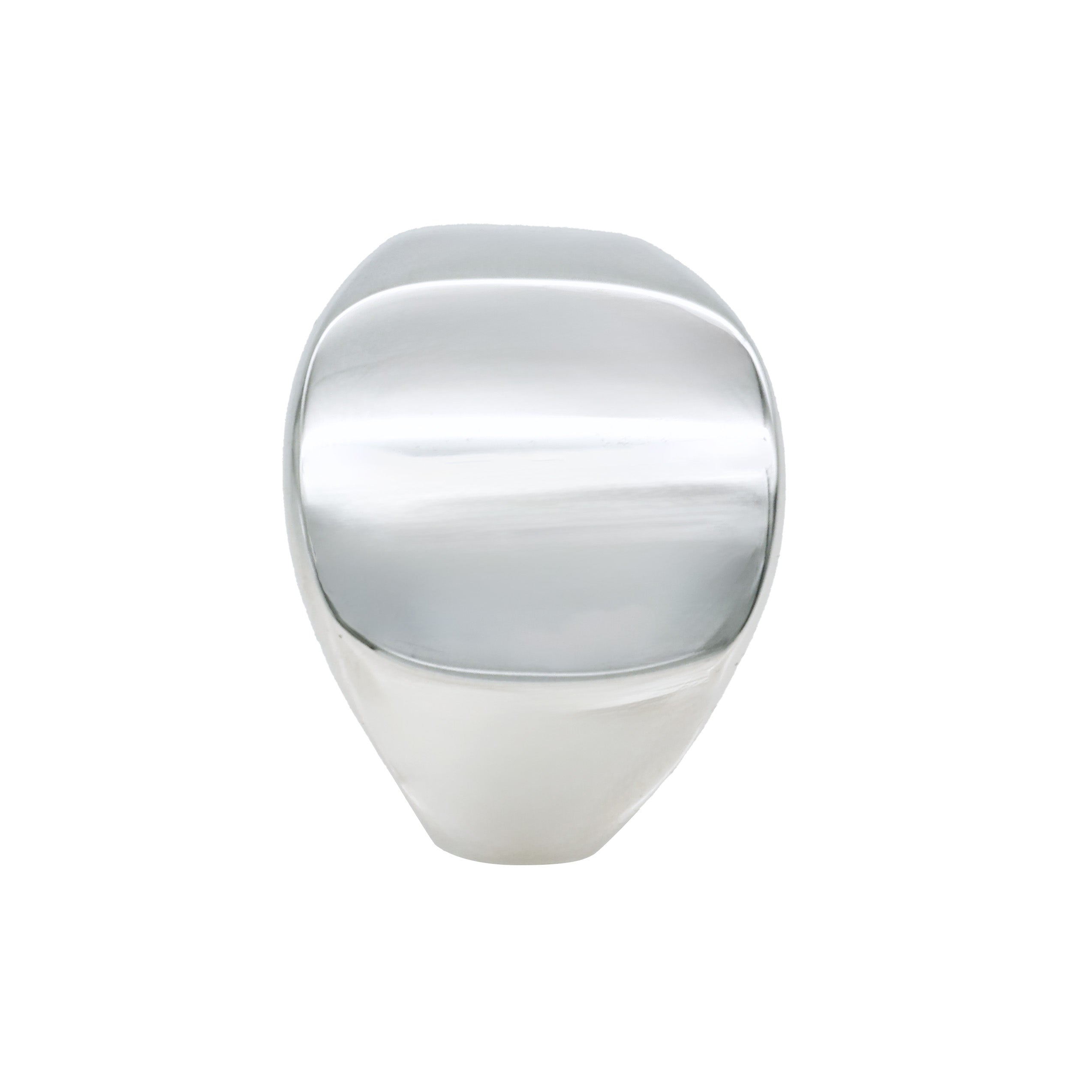 Rhodium plated Sterling Silver Signet Ring