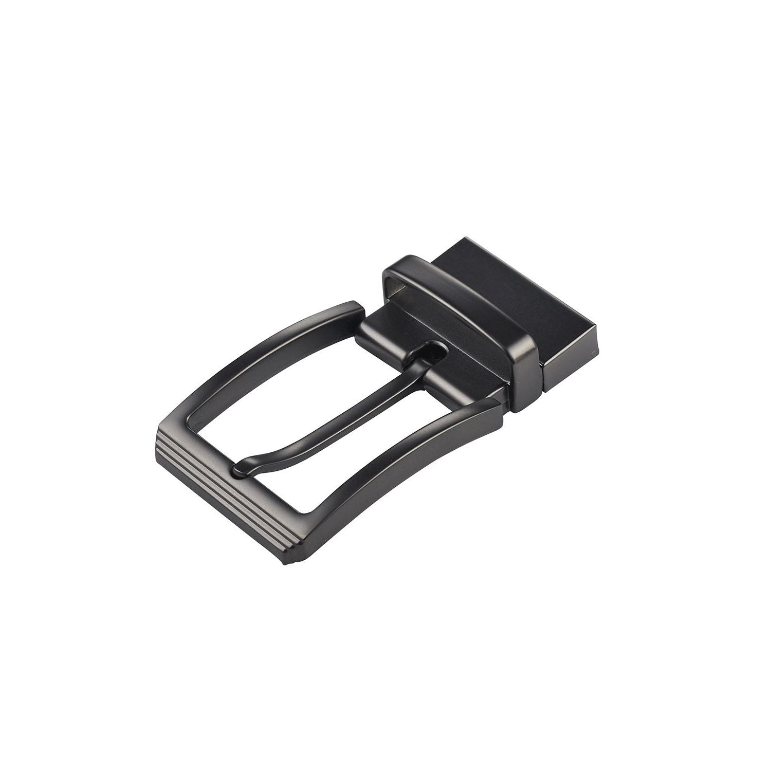 Gun Metal Reversible Belt Buckle