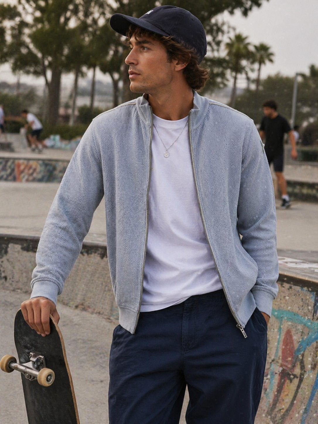 Bugatti Sweat Shirt Jacket 55140A-320