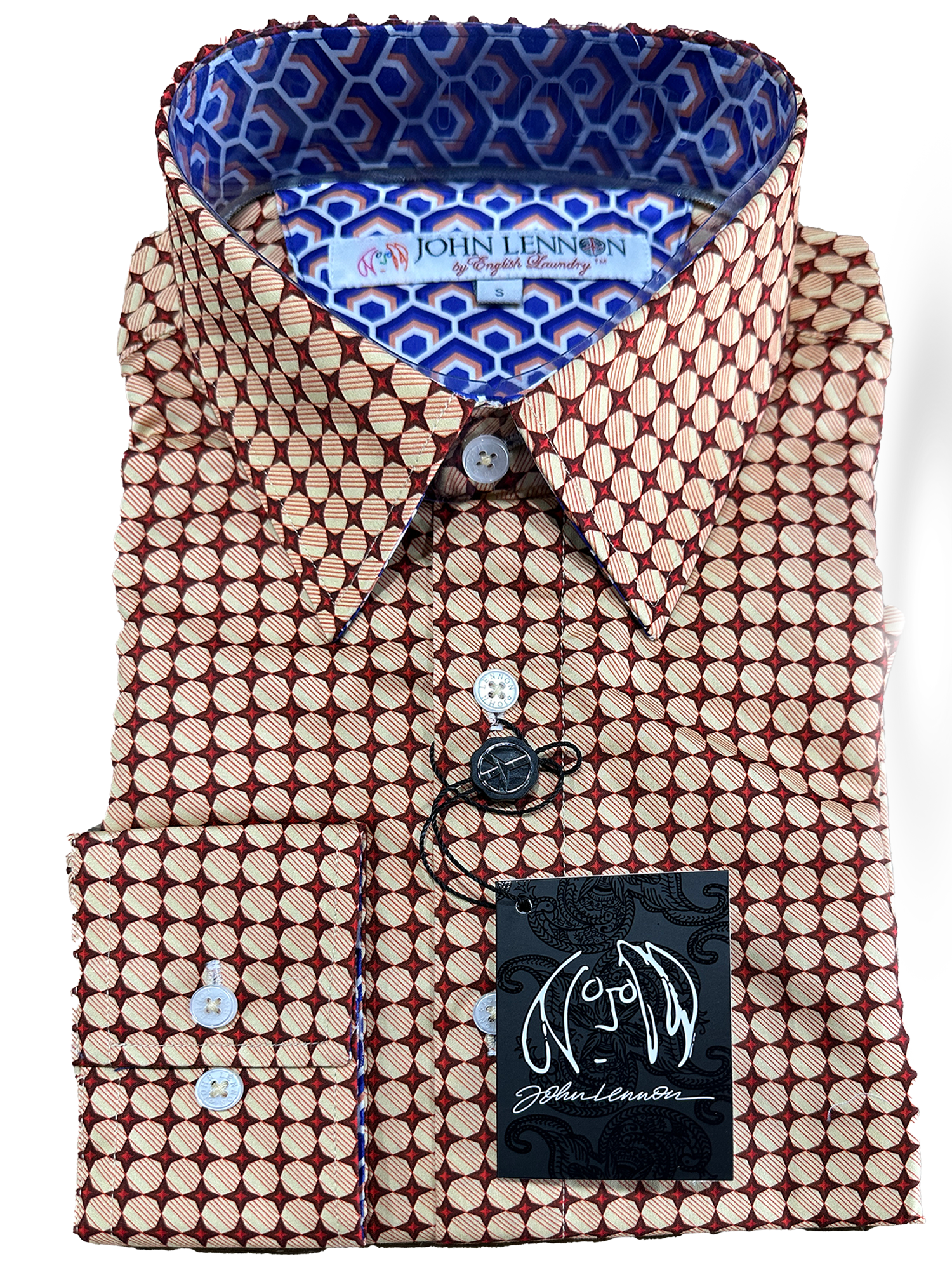 John Lennon Hull ELW2010 Shirt – Geometric Print 100% Cotton | Harrys …
Shop the John Lennon Hull ELW2010. Bold geometric oval print, 100% cotton, blue hexagon contrast collar. Sizes S–4XL. $159.
$159.00 AUD