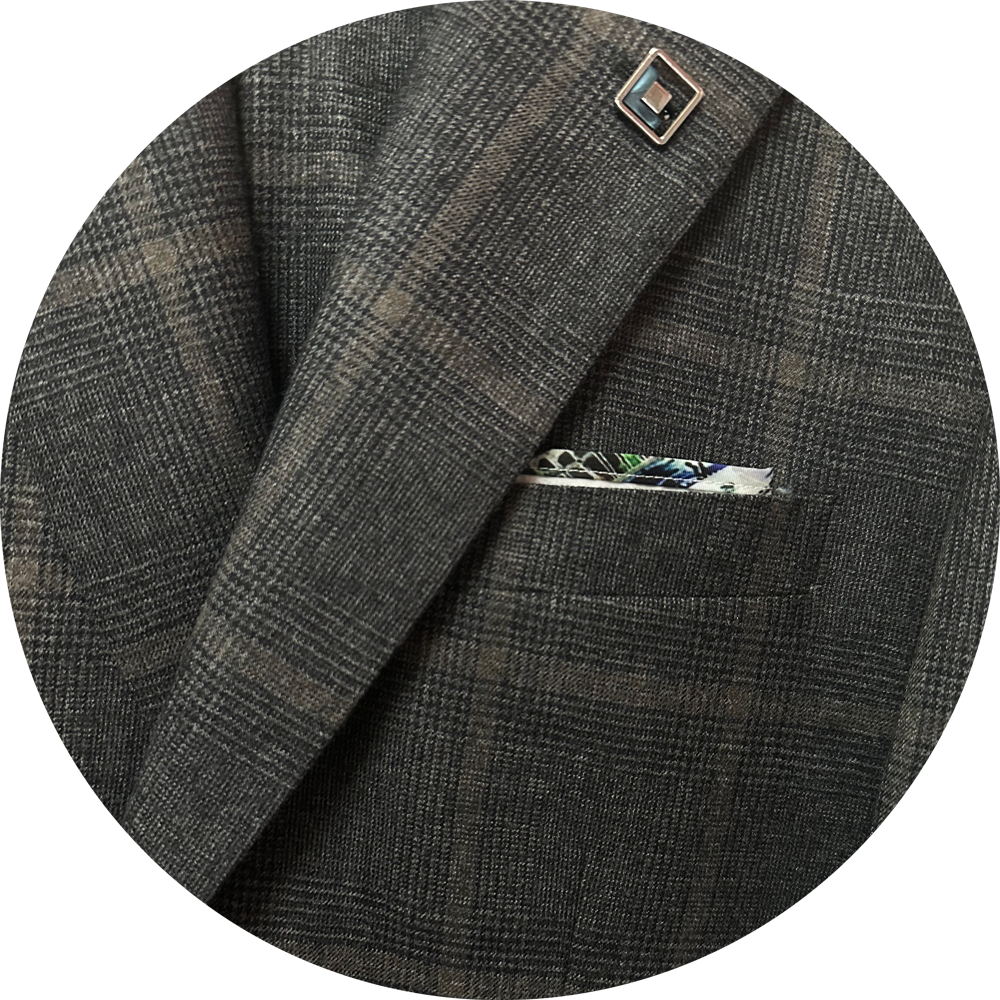 FL8-Fawn Abram Flanel Jacket with matching Vest & Pant