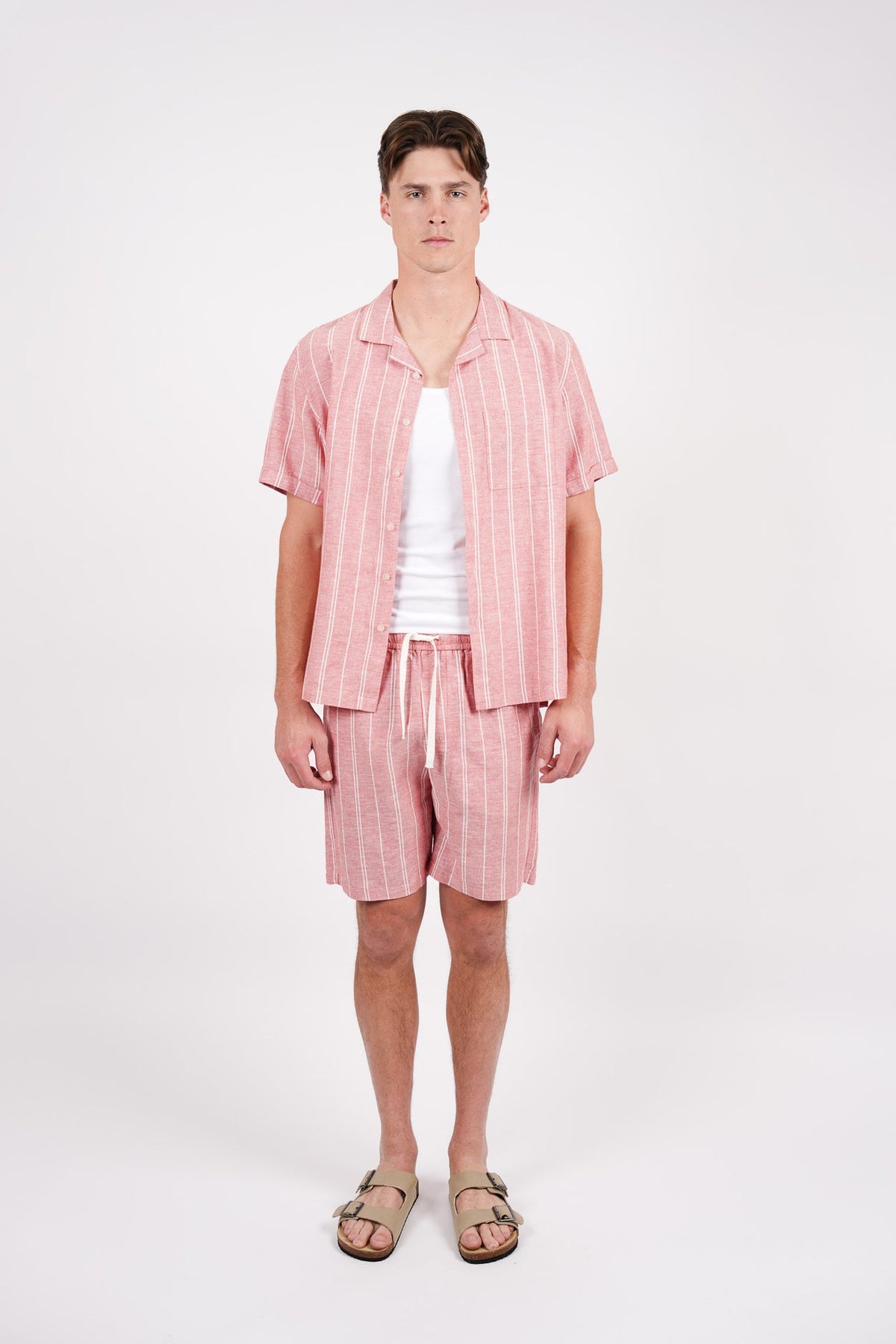 JHSH42- Linen Shorts