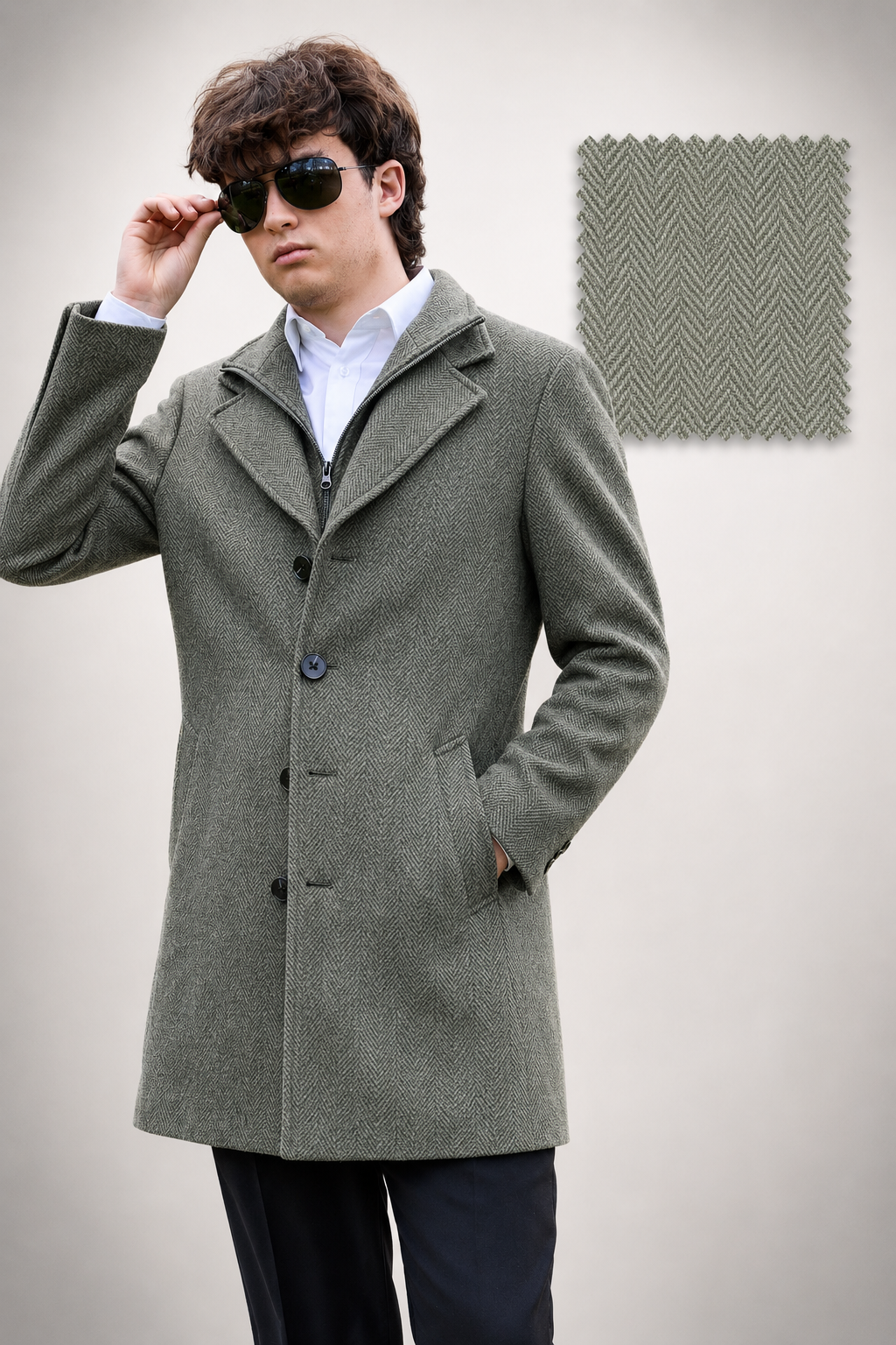JARED Grn-OC13 Overcoat
Jared Removable Collar Overcoat by Savile Row (London) Stay cozy and stylish in the JARED REMOVABLE COLLAR COAT. Crafted from a luxurious blend of 95% wool and …
$440.00 AUD
