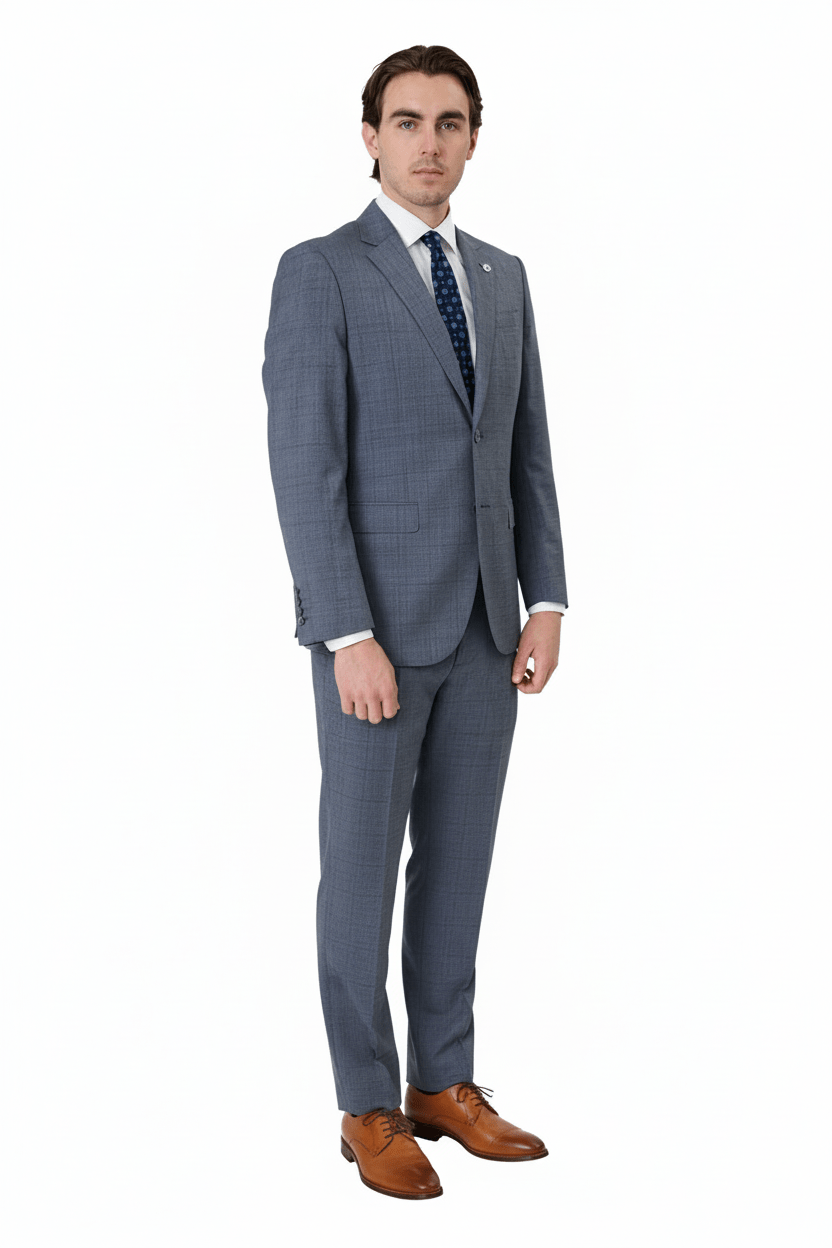 M4 - Grey Checkered Suit Jacket Men's | Harrys for Menswear - Harrys for Menswear
