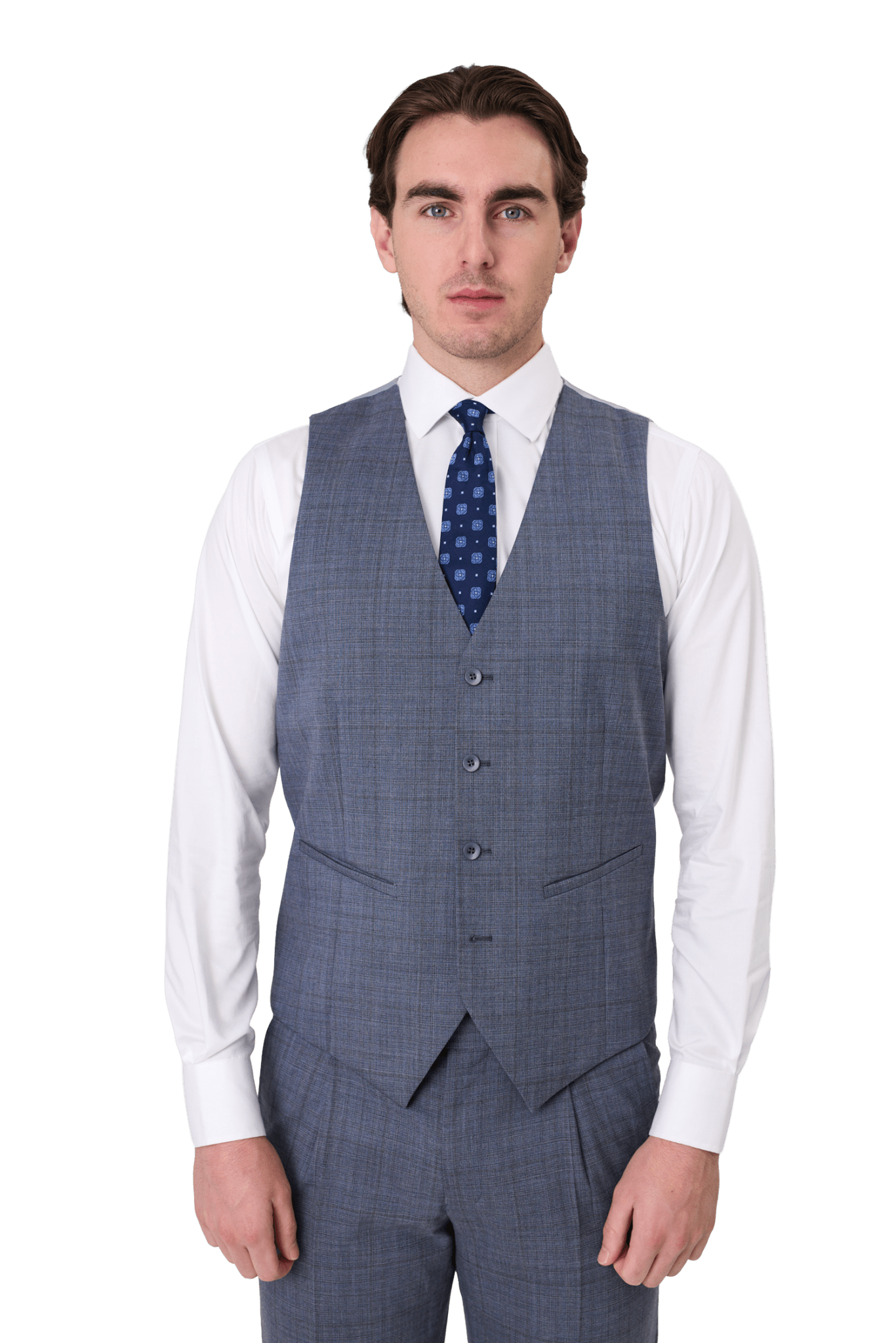 M4 Grey Waistcoat Men's | Harrys for Menswear - Harrys for Menswear