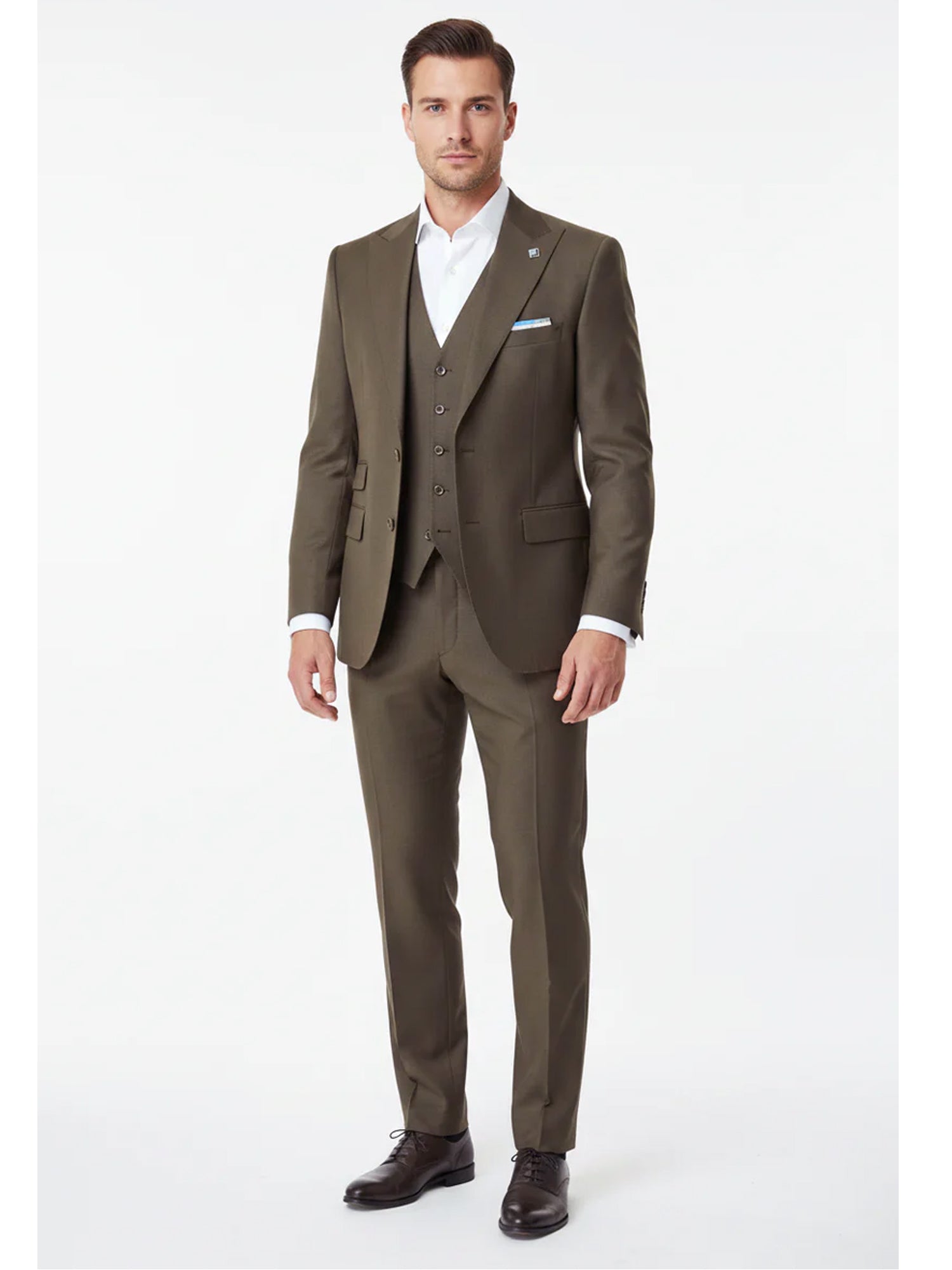 SM4-Clay Abram 3 Piece Suit Jacket
