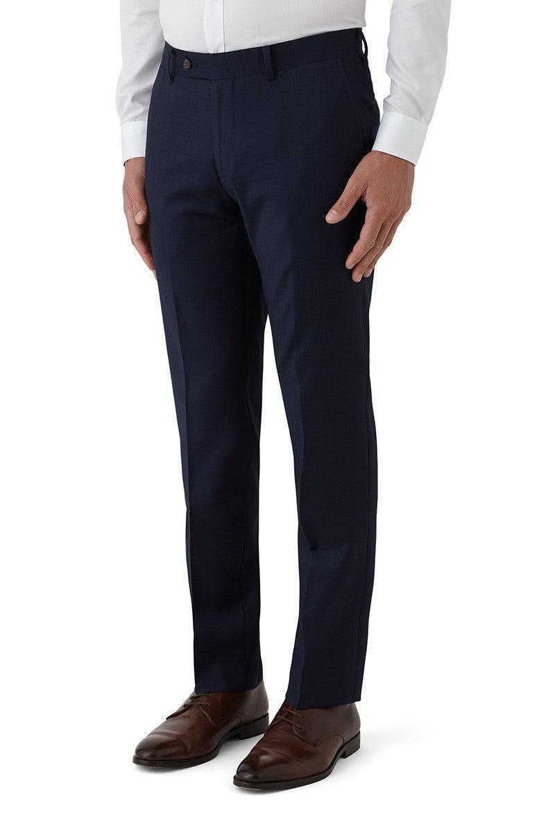 Rebellion F3614 Navy Trouser - Gibson - Harrys for Menswear