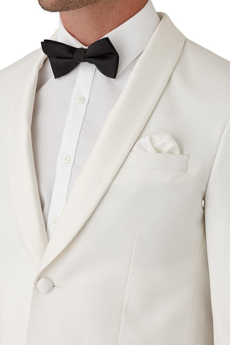 Spectre White Satin FCM301 - Harrys for Menswear