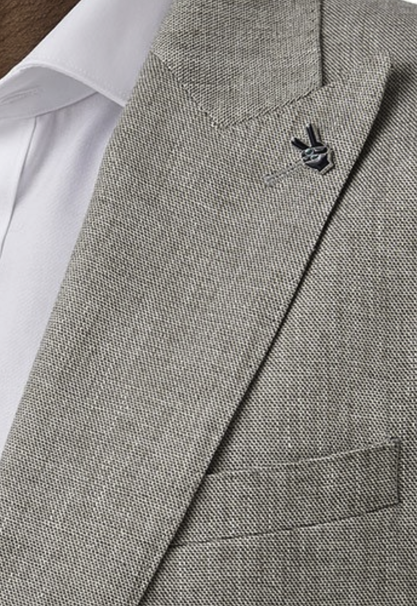 Vedder Jacket | FGW648 | Slim Fit Linen Blazer