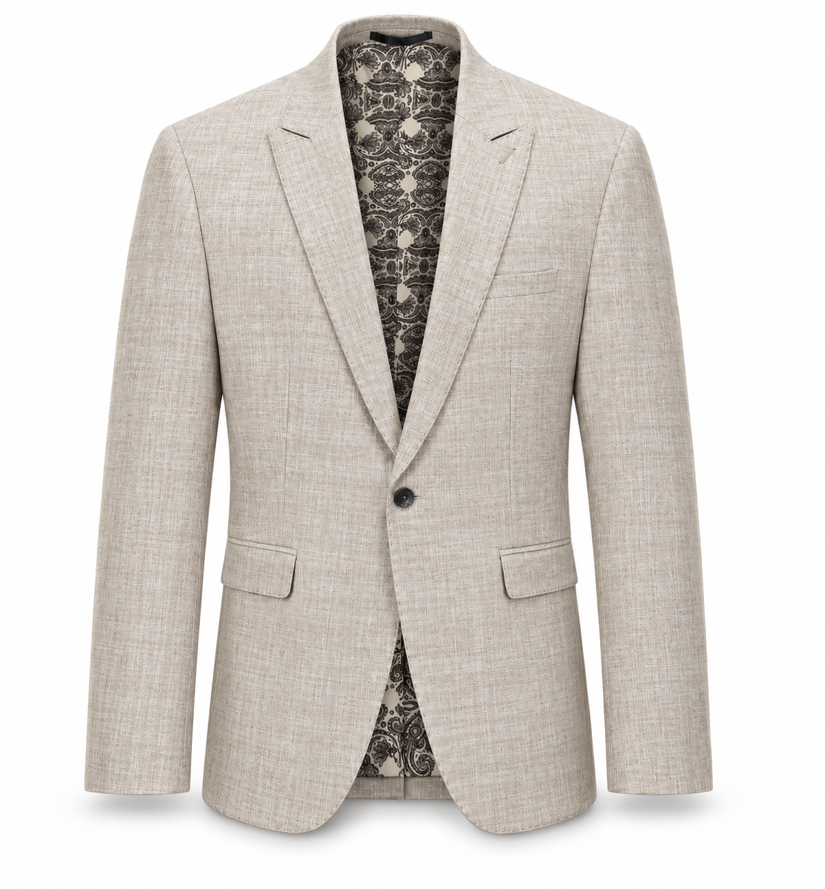 Stallone Slim Fit Stretch Jacket in Sand | Boulvandre
Shop the Stallone Jacket in Sand. Slim fit poly viscose spandex with stretch, sizes 88R to 144R. Perfect for wedding parties, with matching boys' suits.
$199.00 AUD