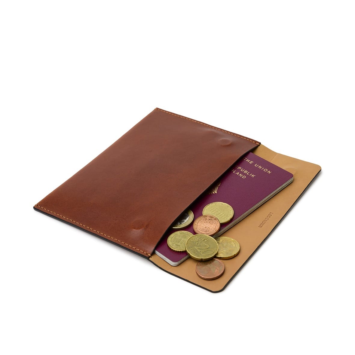 LEGENDÄR Mini Briefcase TRYP - chestnut