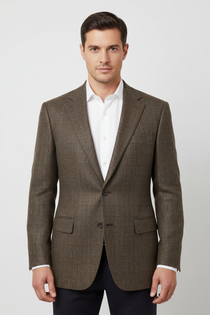 Brown Wool Blazer Men's Classic Fit - Rembrandt Lyon | Harrys for Mens…
Rembrandt Lyon Brown men's classic fit blazer. 100% wool basketweave, warm brown multi-tone, notched lapel, flap pockets. $549.
$549.00 AUD