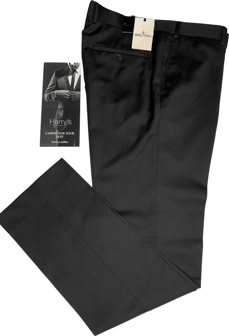 SSA8-Black Anak Trouser - Harrys for Menswear