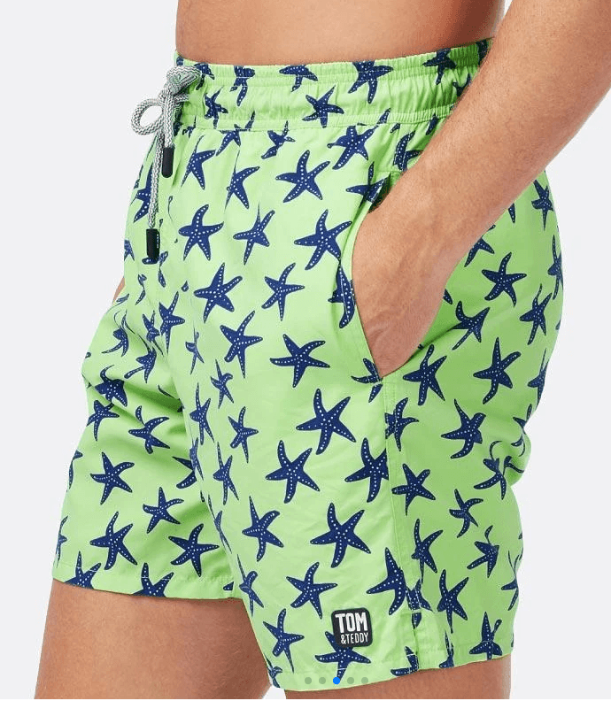 Starfish Fresh Green Shorts/Swimmers - Harrys for Menswear