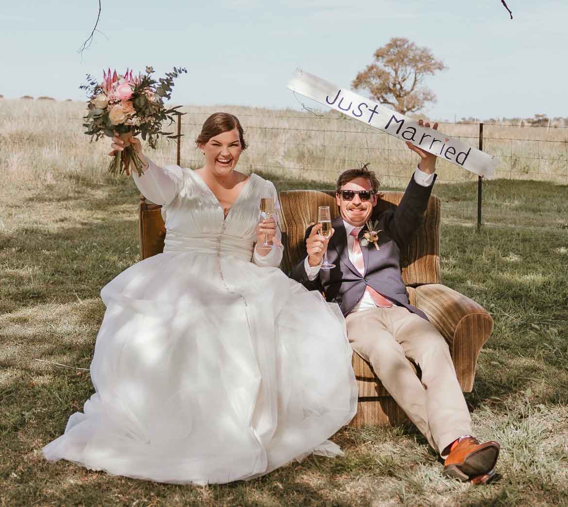 Chris & Coco Newberry Wedding - Harrys for Menswear