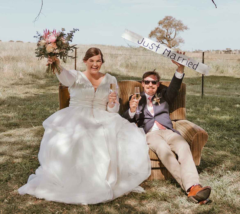 Chris & Coco Newberry Wedding - Harrys for Menswear