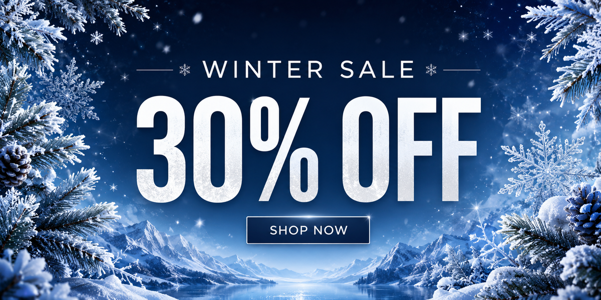 Winter Sale 30% OFF