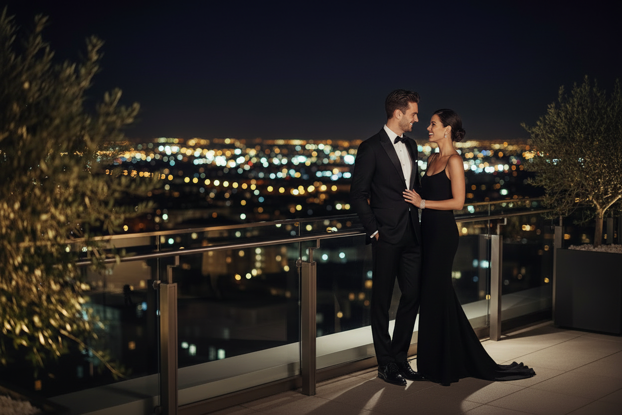 Budget Tuxedo Lifestyle Banner — Cooler Tones