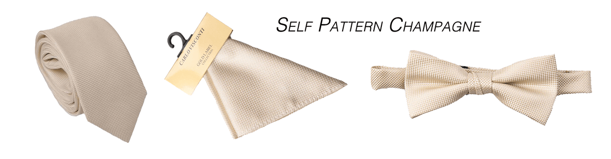 Tie Hank Bow Self Pattern - Harrys for Menswear