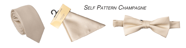 Tie Hank Bow Self Pattern - Harrys for Menswear