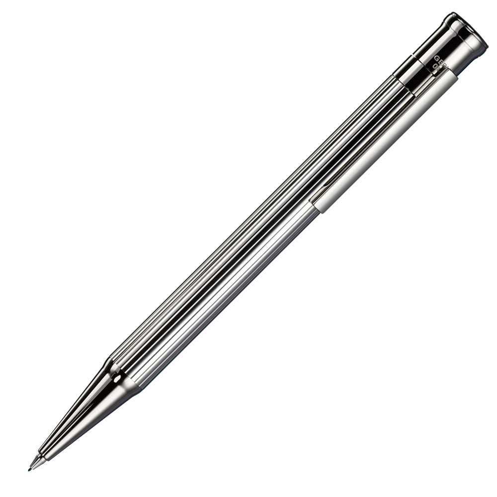 Design 04 Pinstripe Quilloche Sterling Silver - Pencil