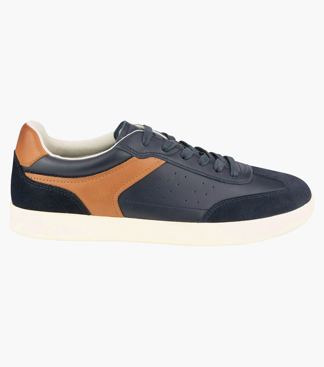 Pace Sneaker Sand & Navy - Harrys for Menswear