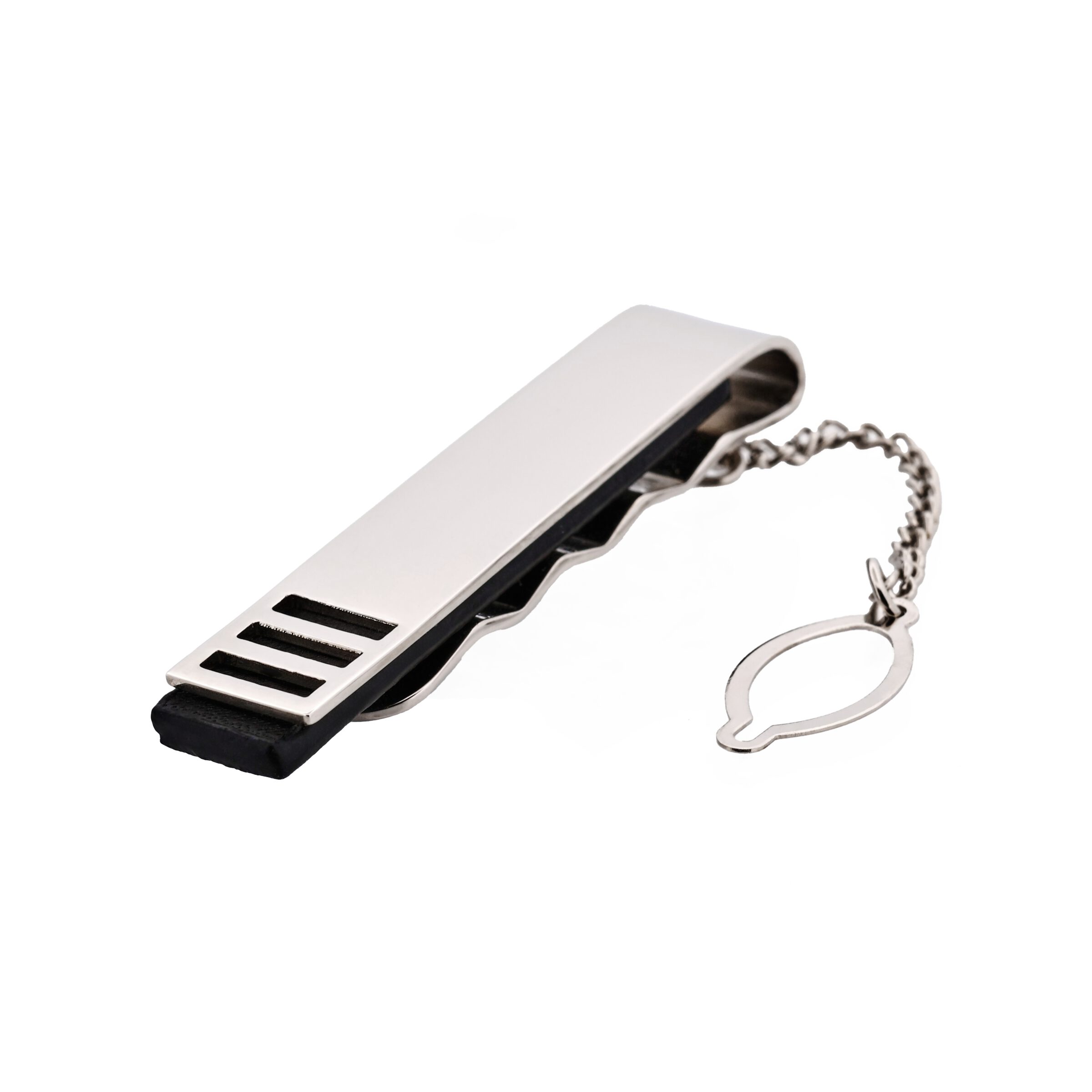 Rhodium Plated Tie Bar