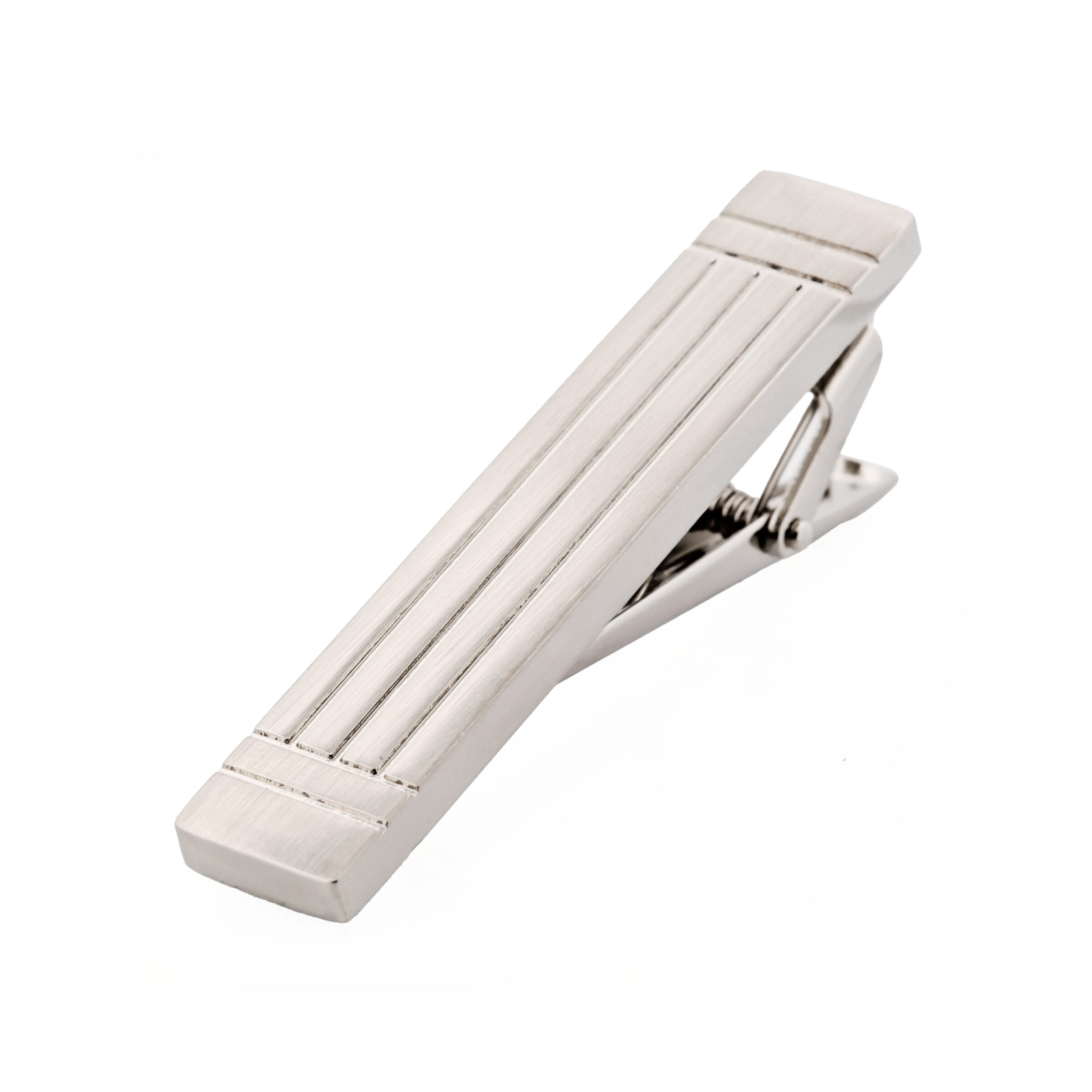 Rhodium Plated Tie Bar