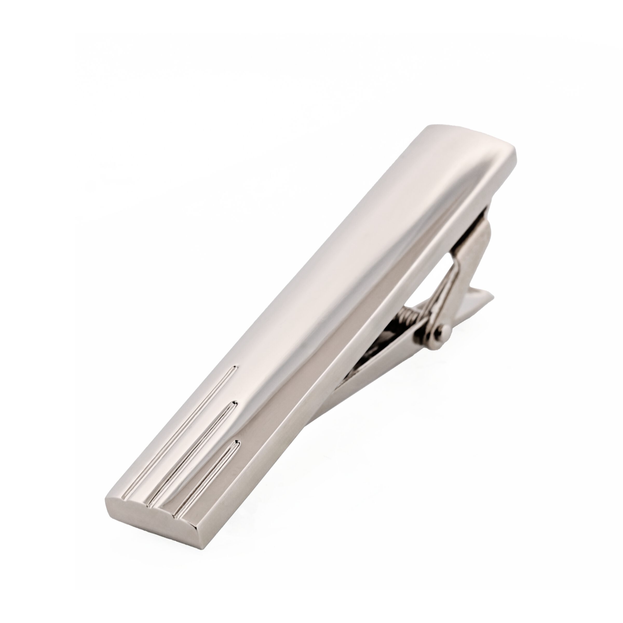 Rhodium Plated Tie Bar