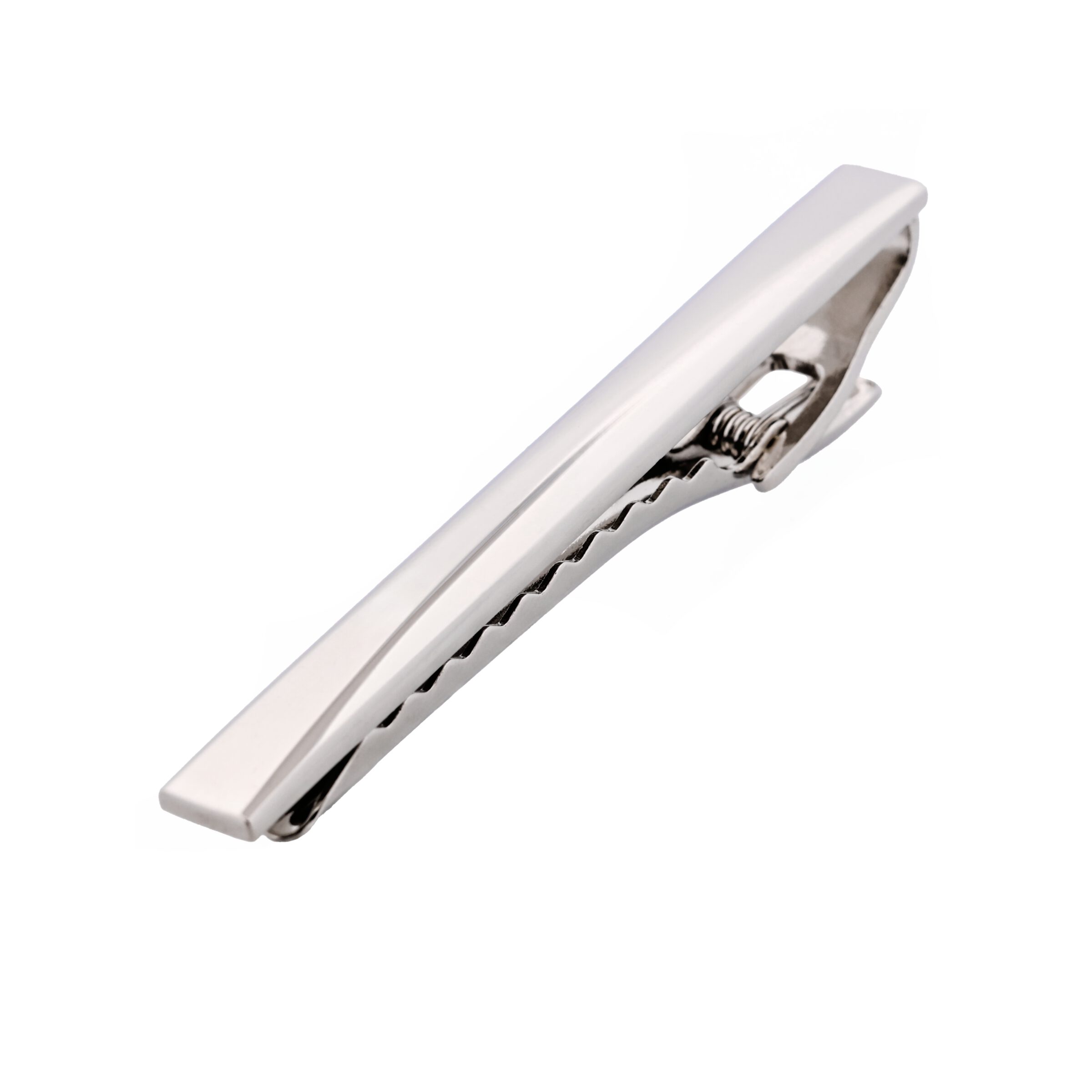 Rhodium Plated Tie Bar