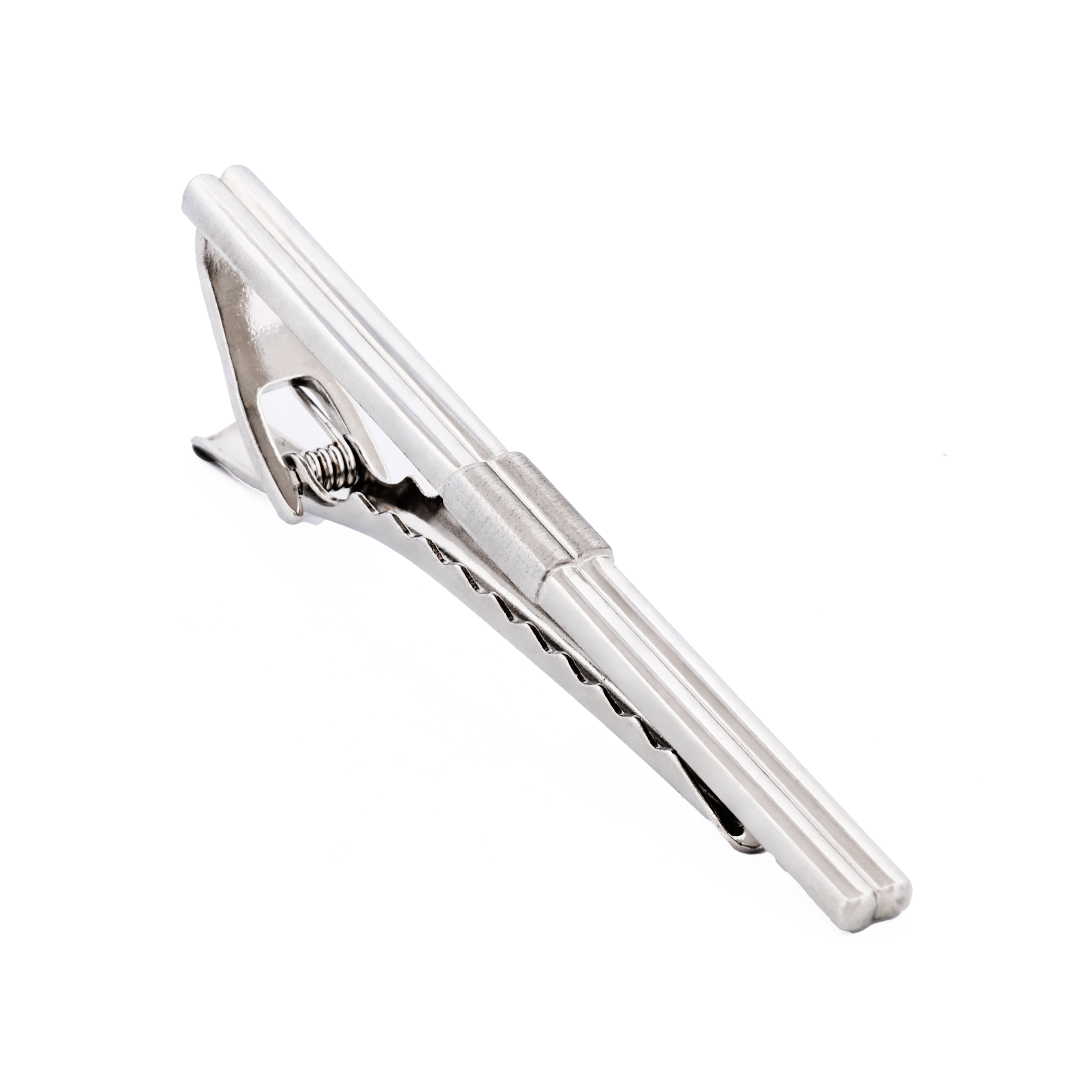 Rhodium/Brush Rhodium Tie Bar