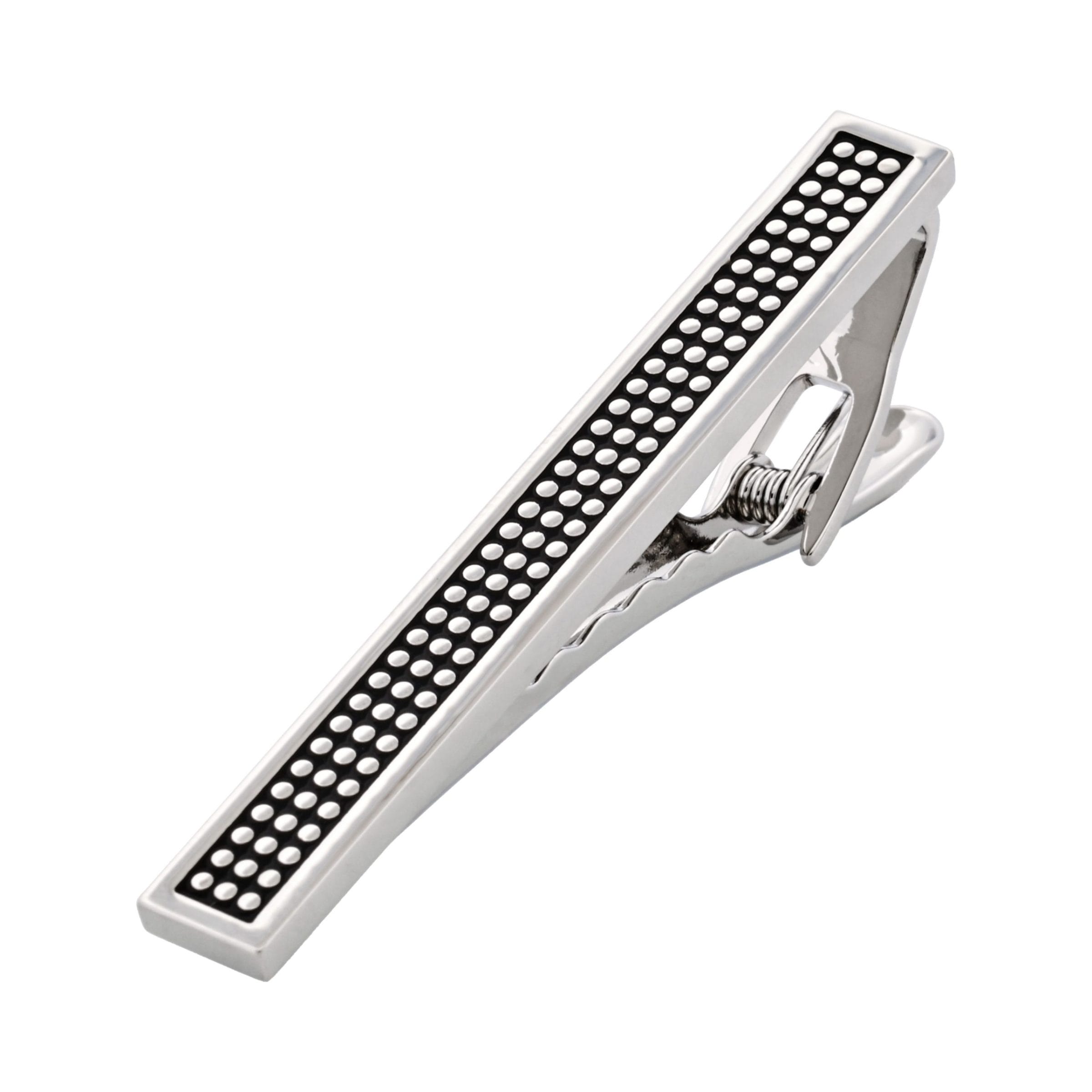 Antique Rhodium Plated Tie Bar