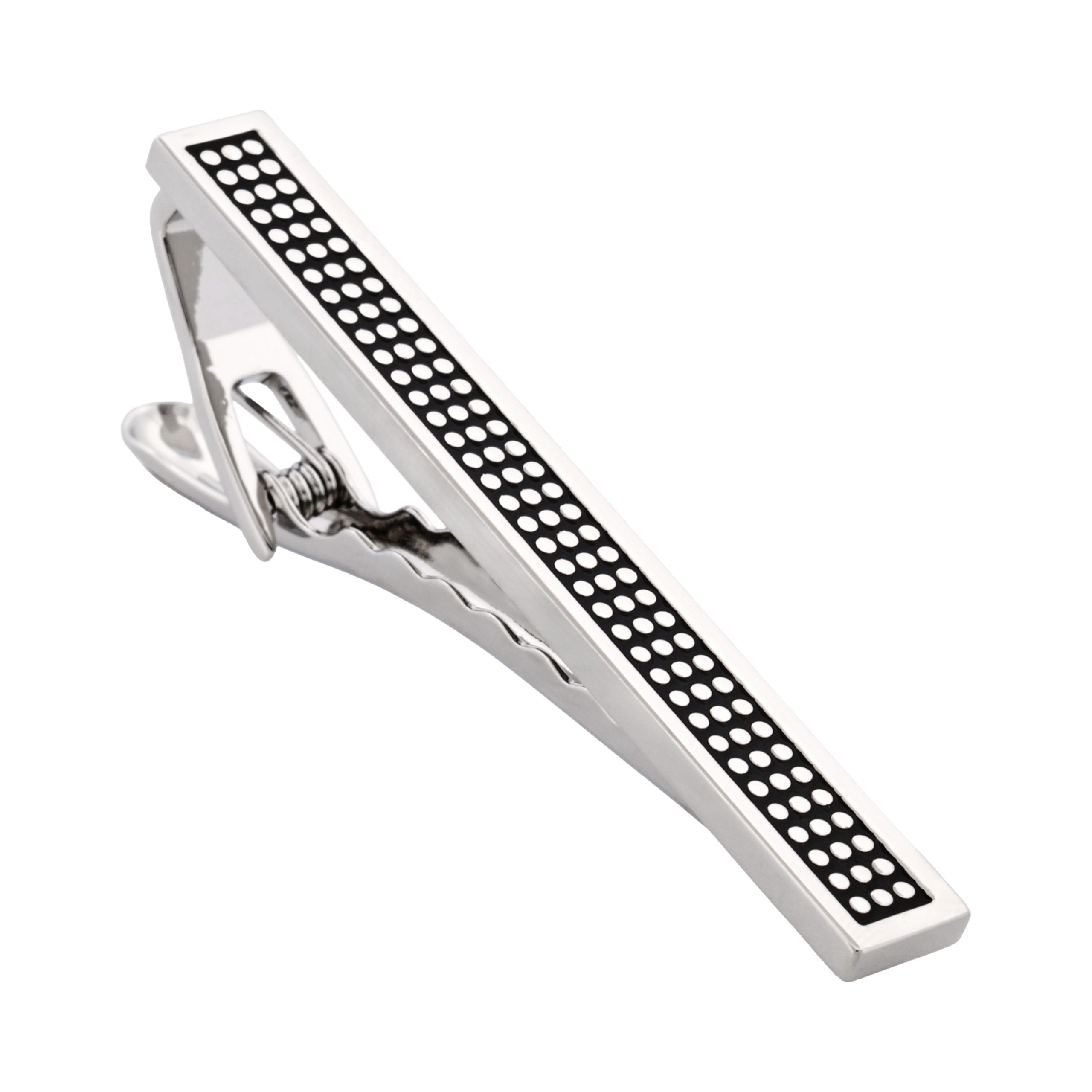 Antique Rhodium Plated Tie Bar