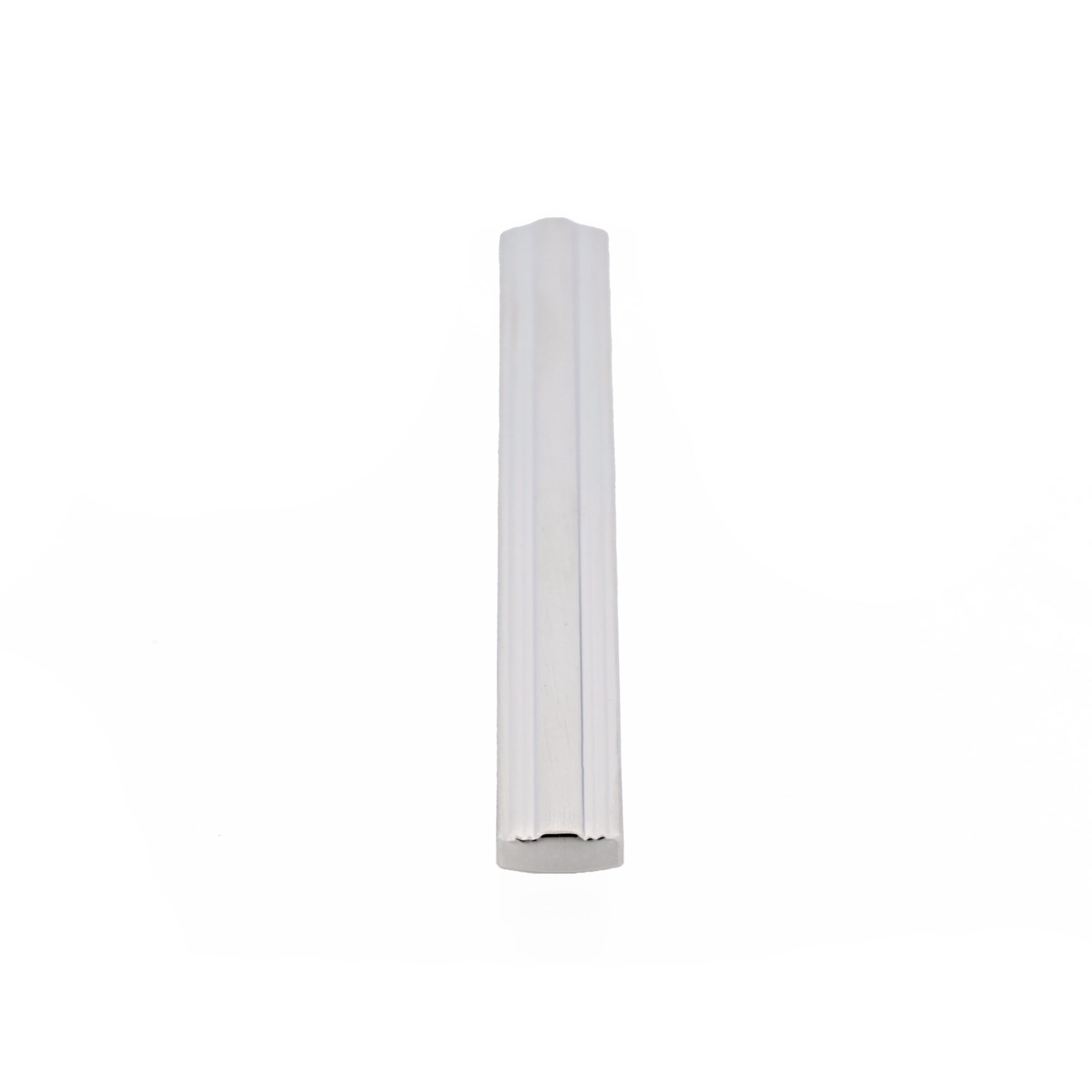 Matt Rhodium Tie Slide