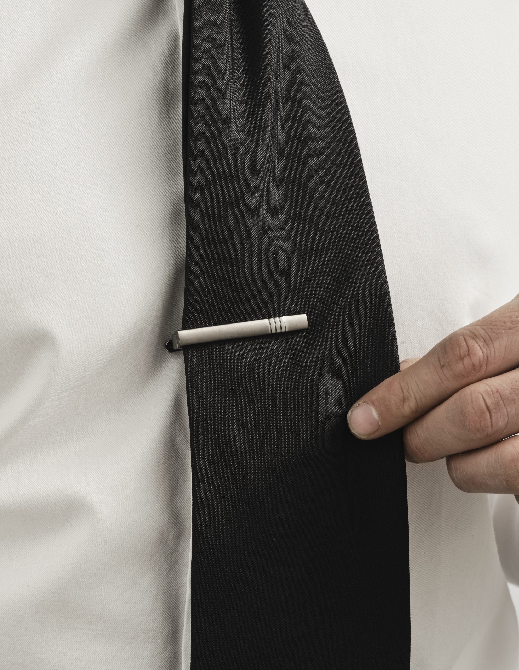 Gun Metal Plated Tie Clip