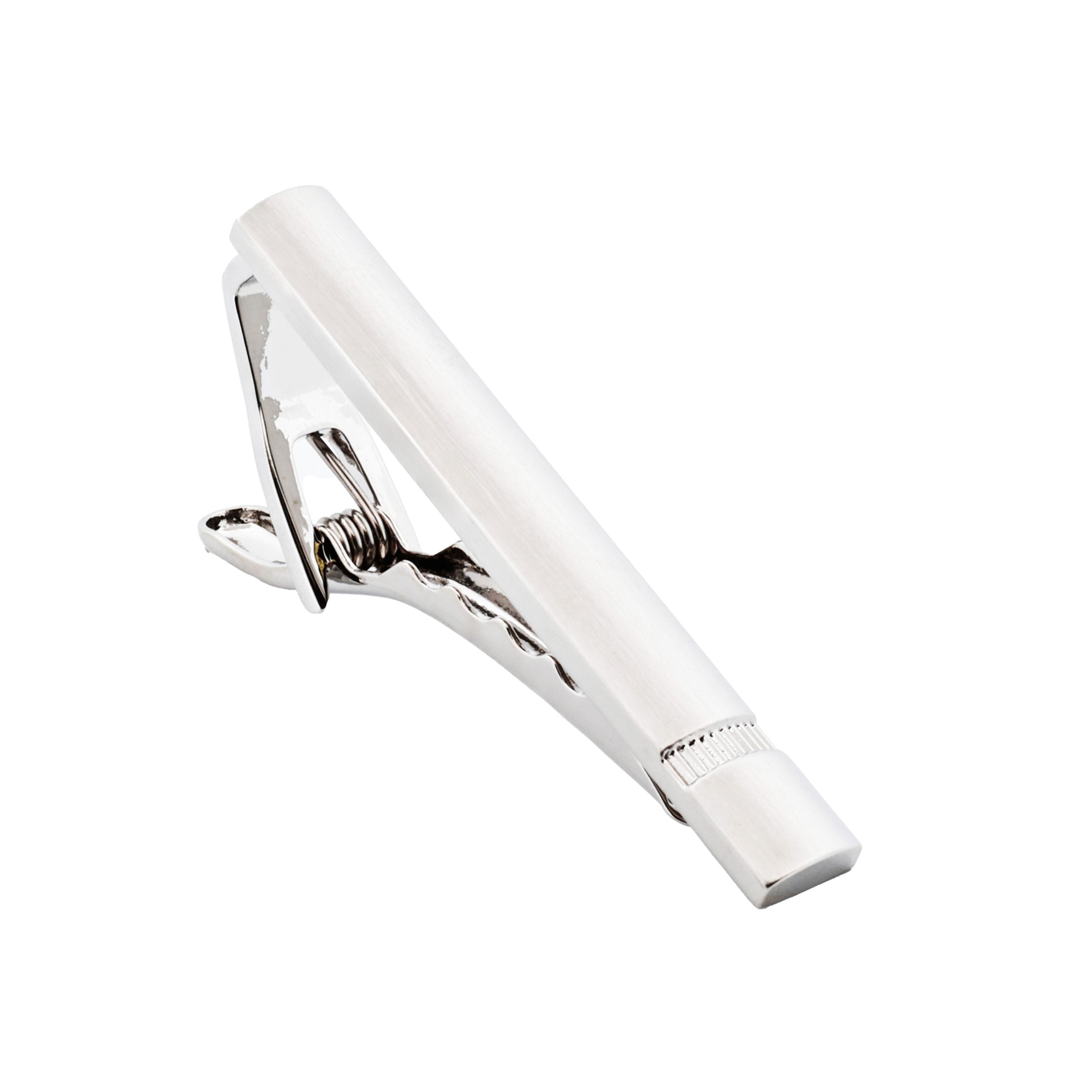 Rhodium Plated Tie Bar