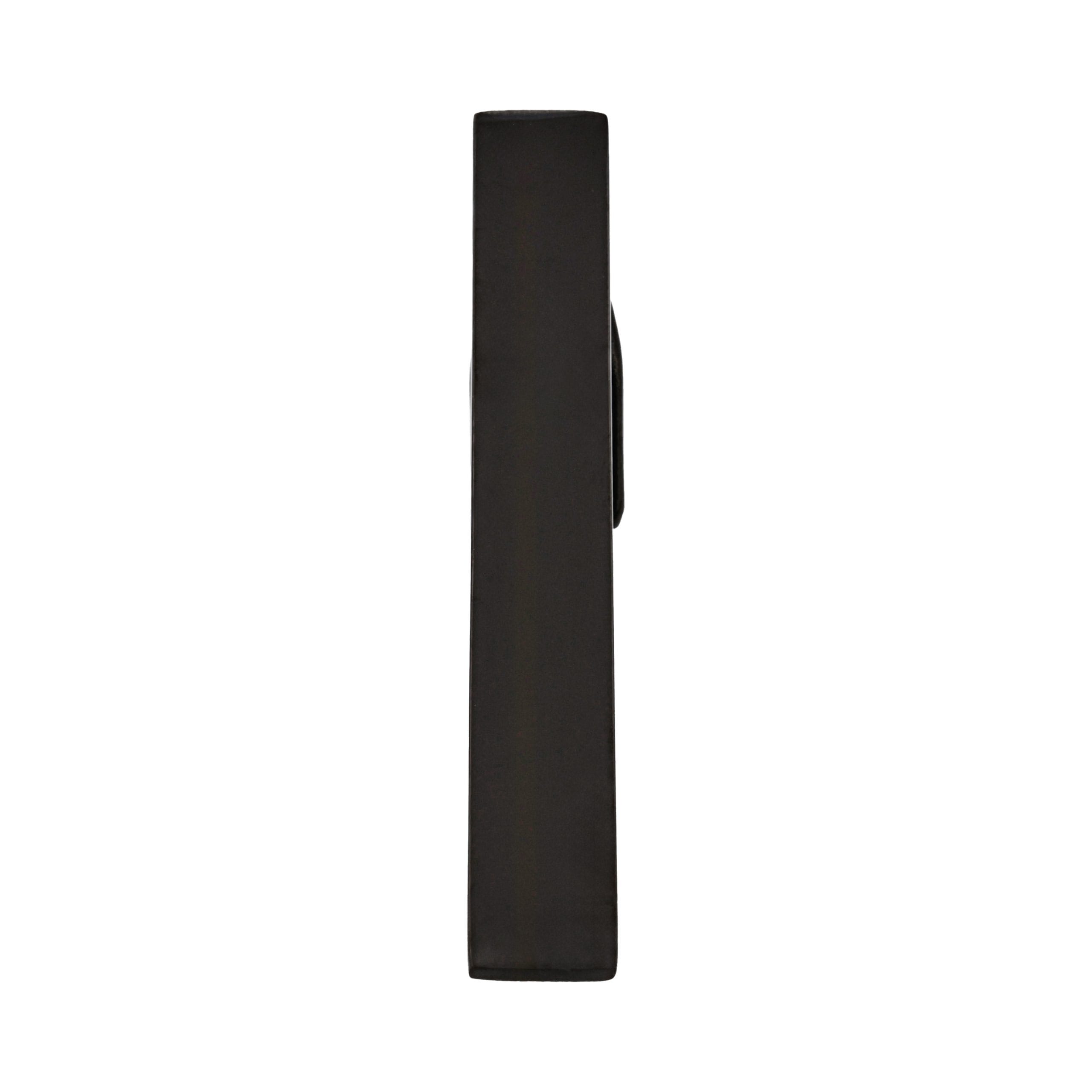 Black Plated Tie Clip