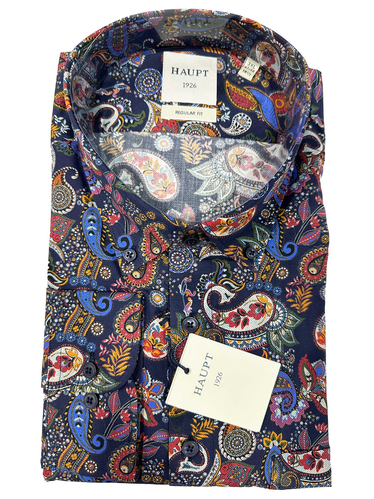 1455-19  https://harrysformenswear.com.au/products/1455-19  For almost a century, Haupt Fashion Group has been producing quality and creative textiles. Our collections are designed for quality and comfort, resulting in unique details. Well-known worldwide, we now deliver to Harrys. All Cotton Flanell Designed in Europe Modern Fit Chest Pocket