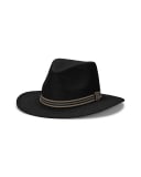 NOAH - POLYESTER WIDE BRIM WITH RIBBON BAND : SM530.BLK - Harrys for Menswear