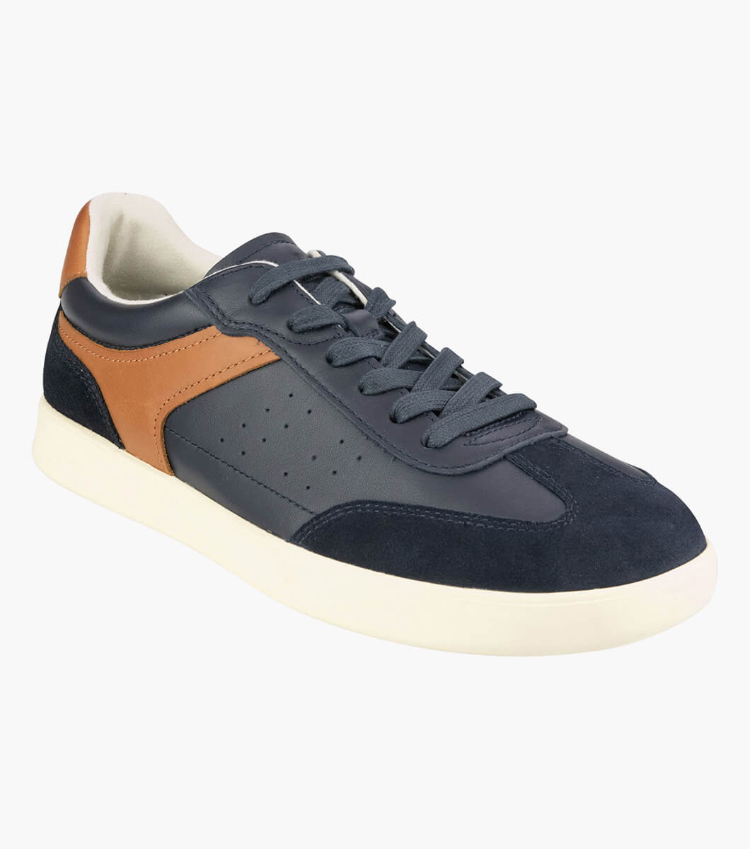 Pace Sneaker Sand & Navy - Harrys for Menswear