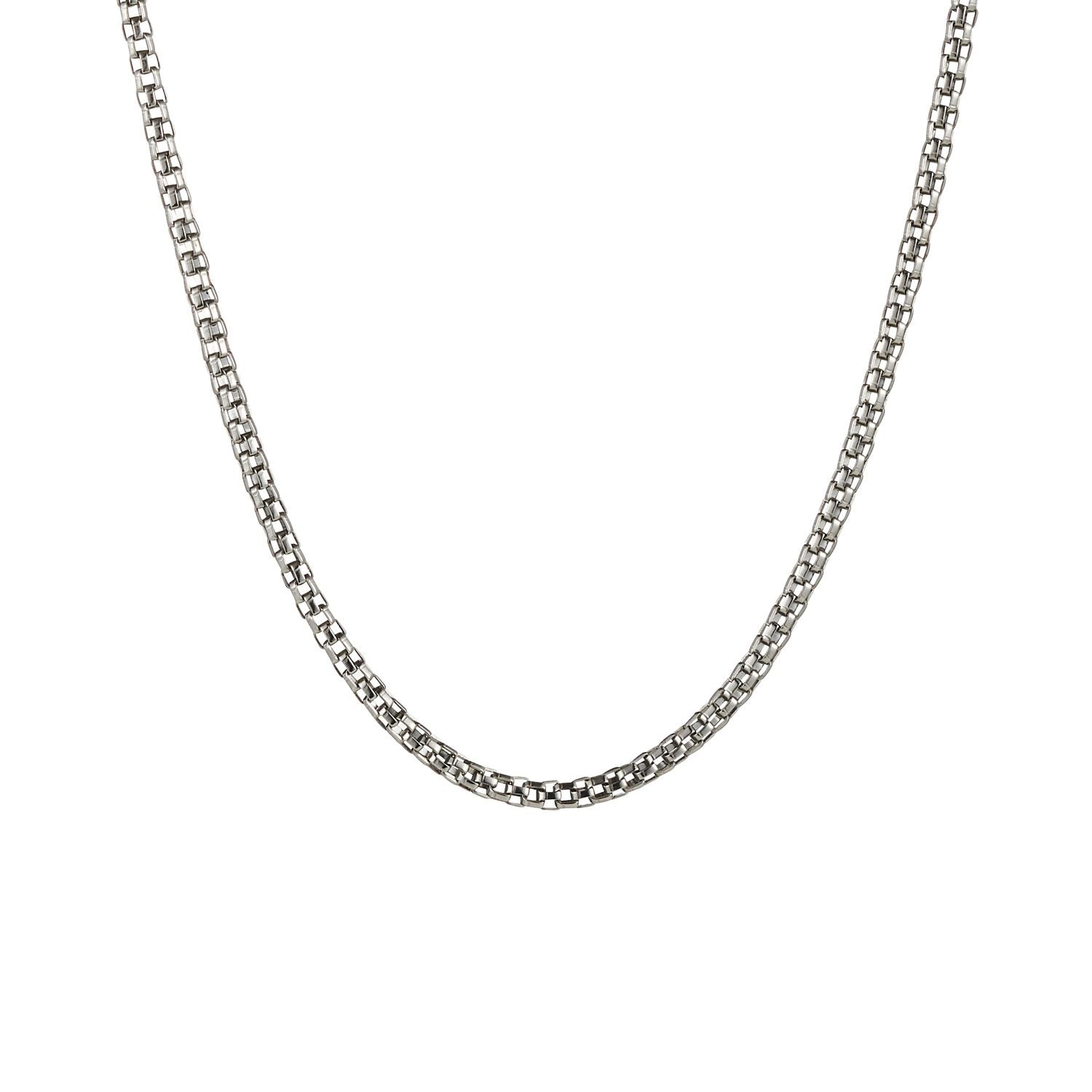 Stainless Steel Box Chain 50cm
