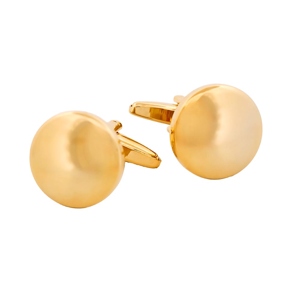 Gold Plated Military Cufflinks