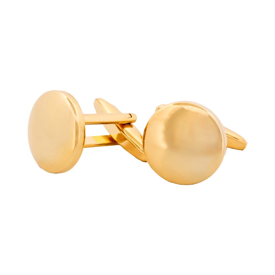 Gold Plated Military Cufflinks