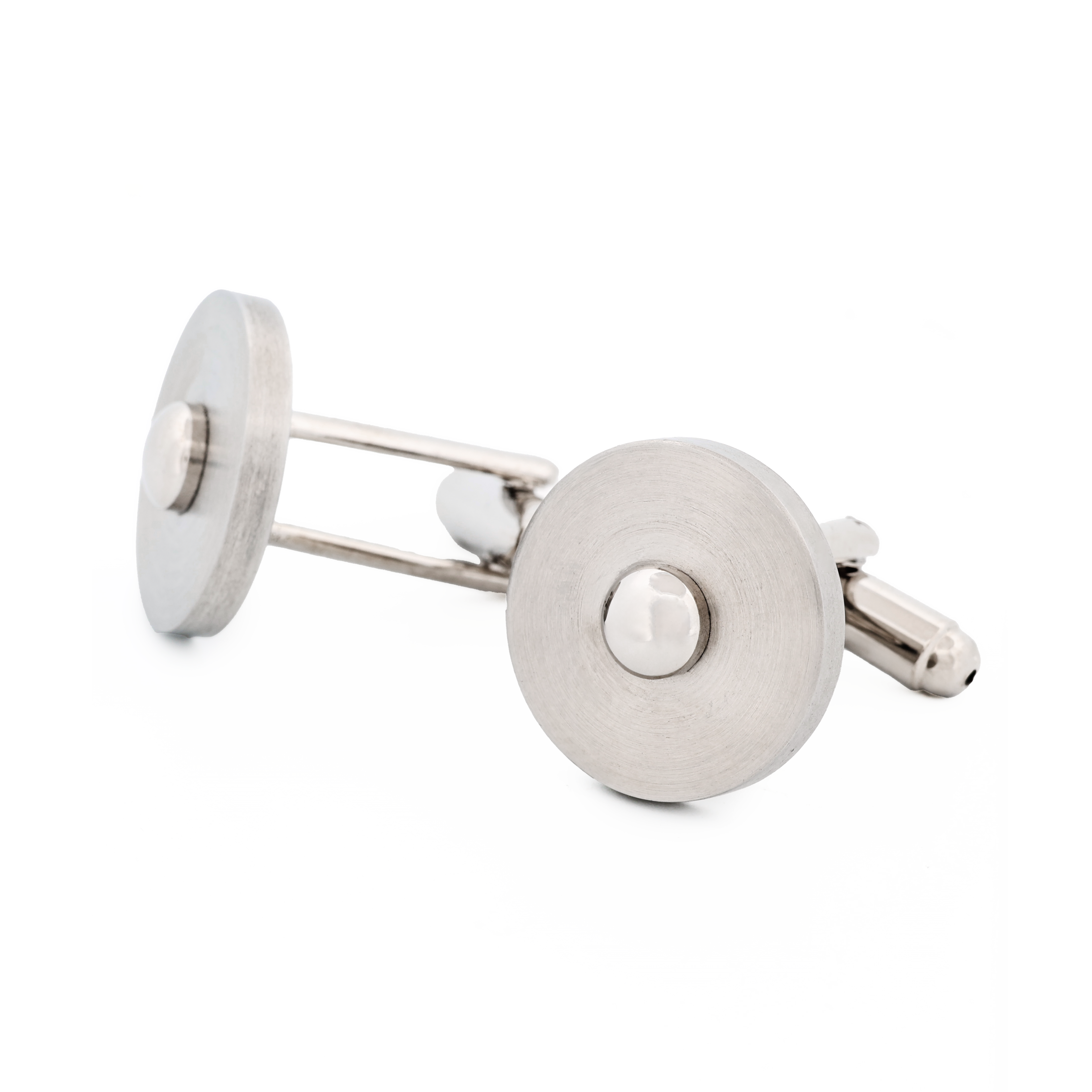 Rhodium Plated Cufflinks