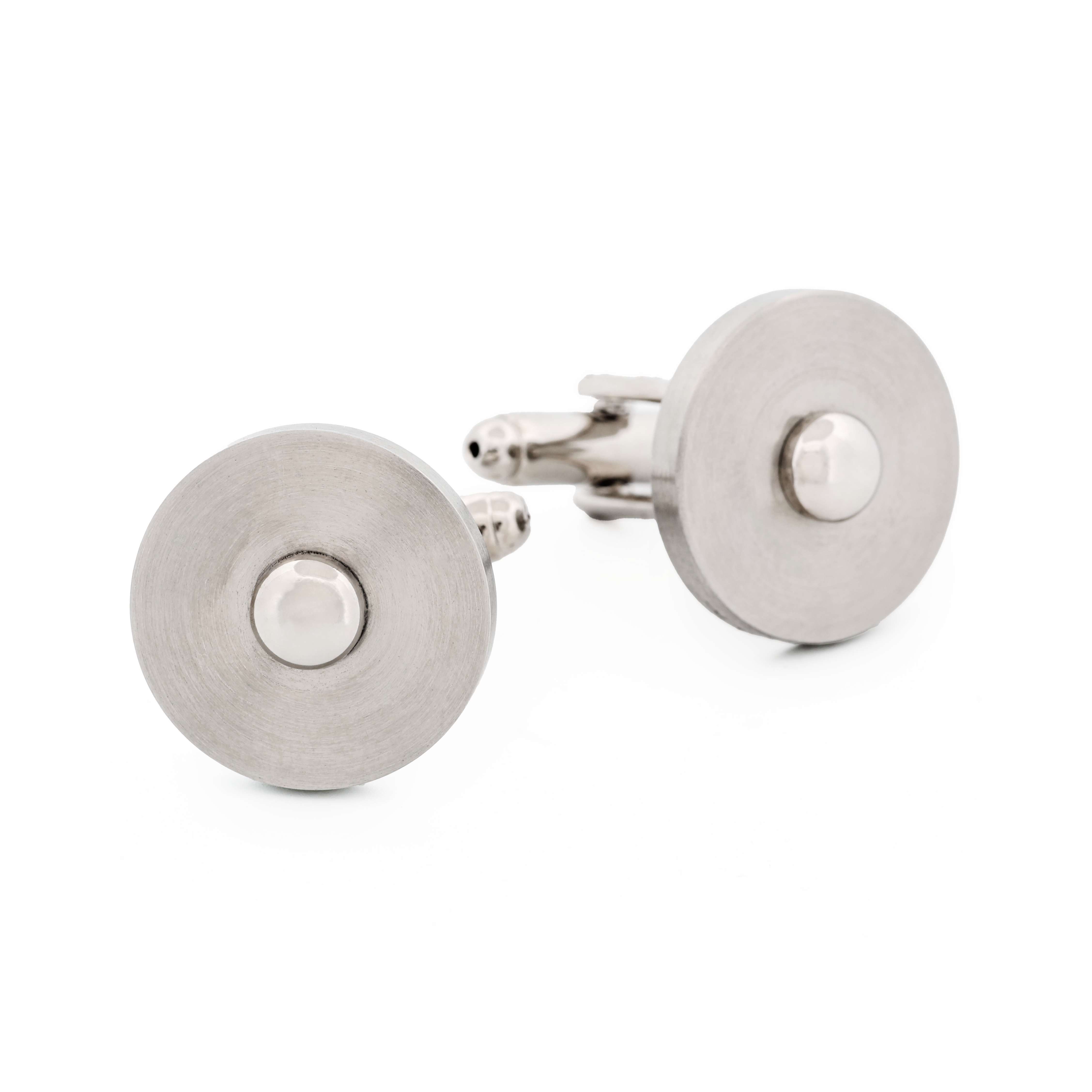 Rhodium Plated Cufflinks