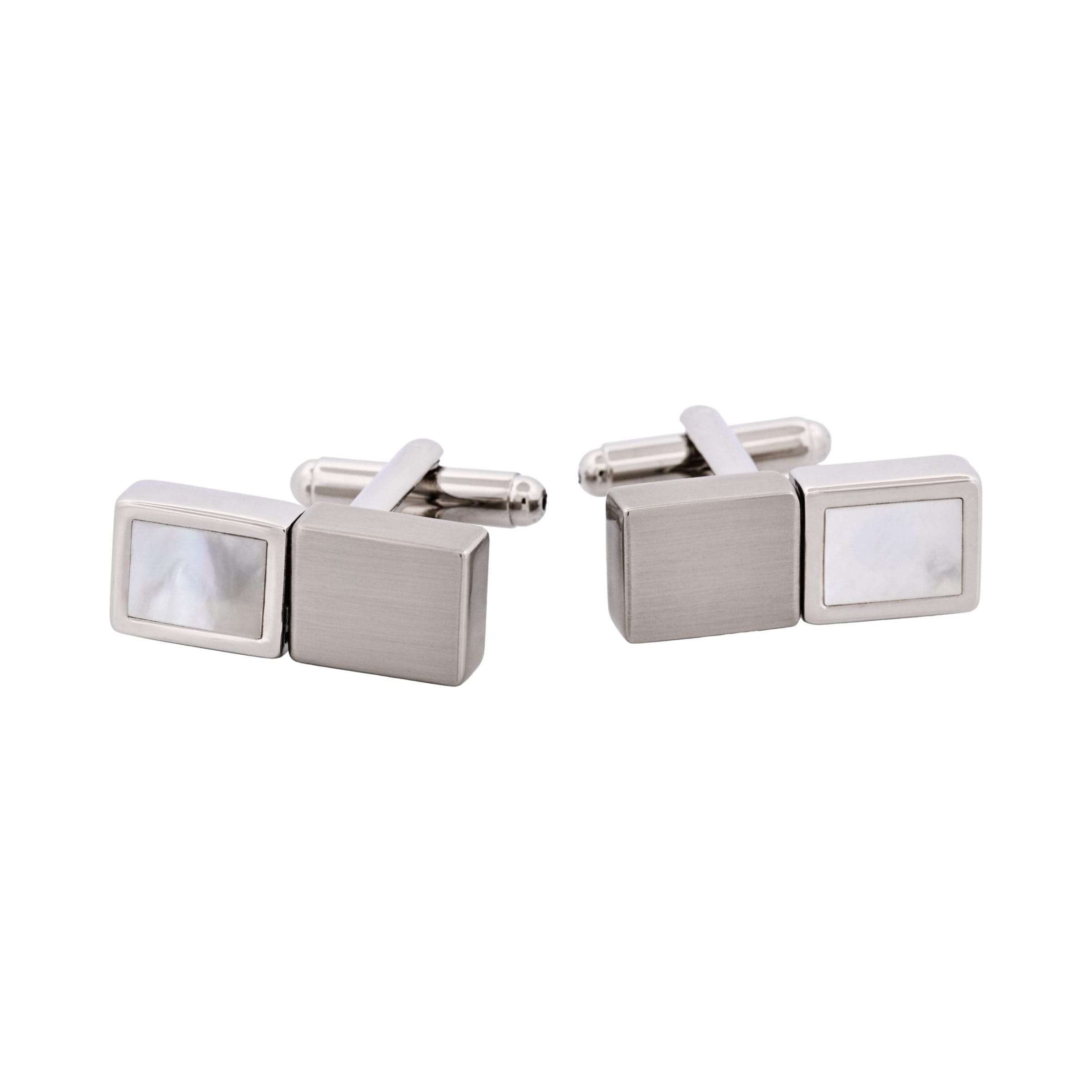 Mother Of Pearl Twist Cufflinks