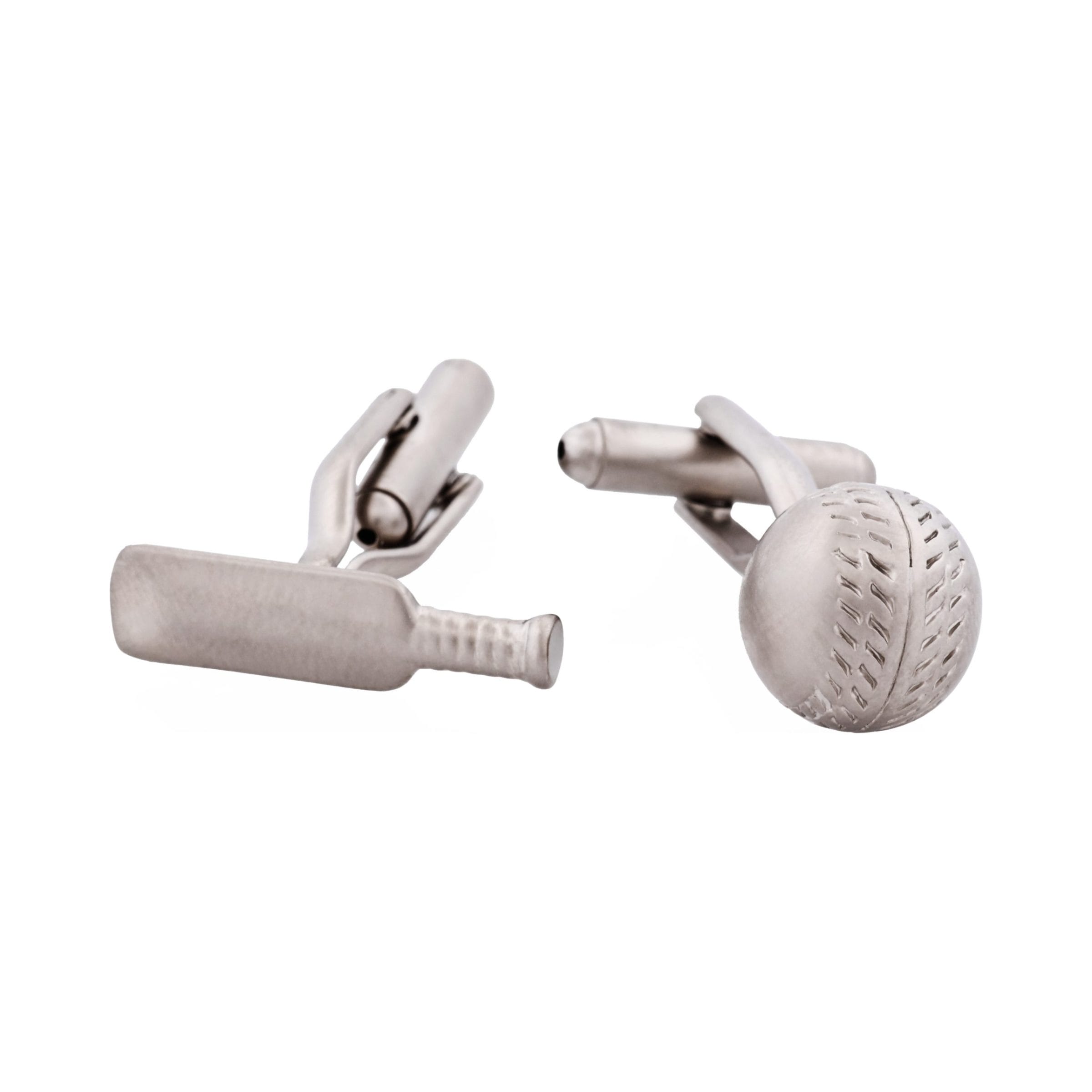 Cricket Bat & Ball Cufflinks