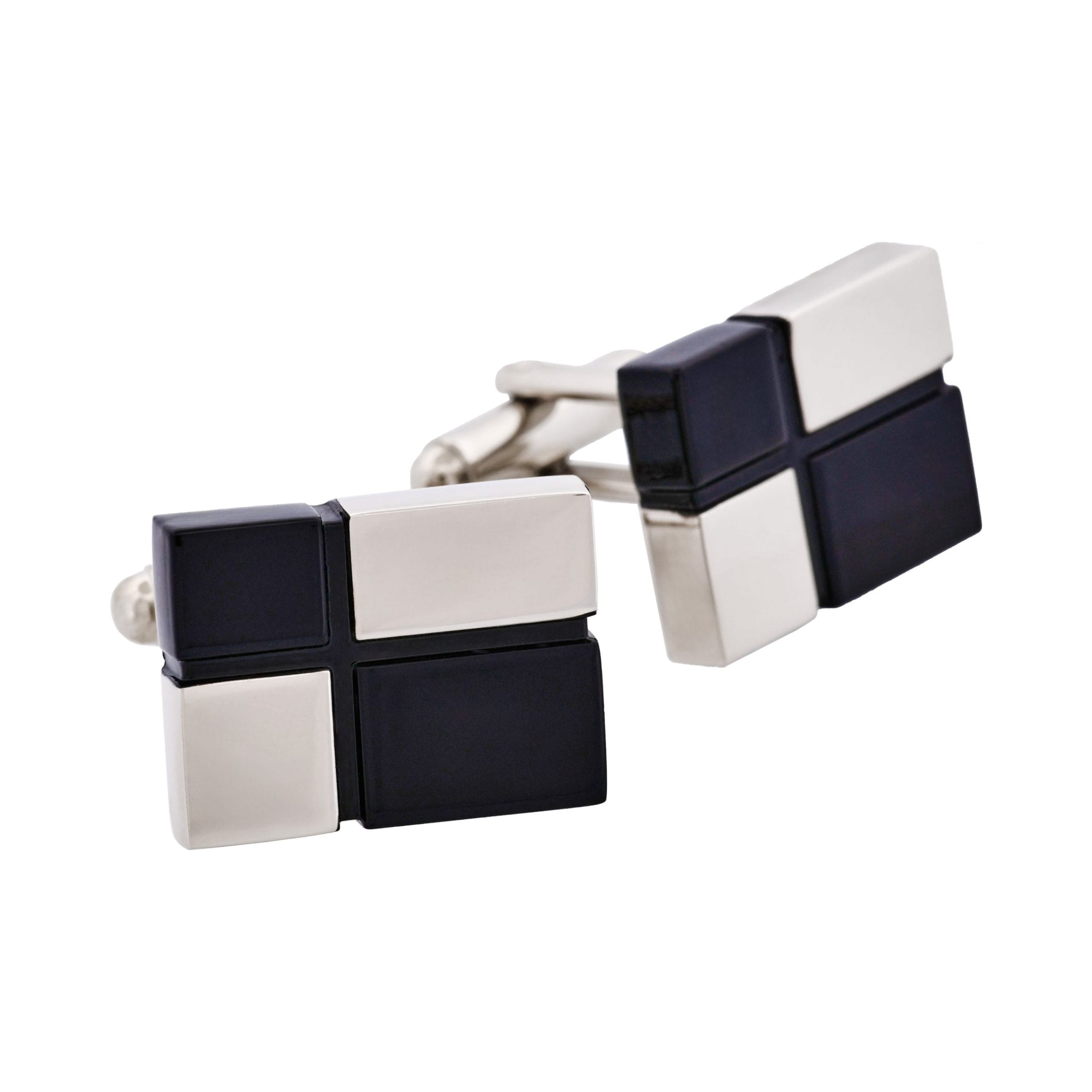 Rhodium Black Cufflinks