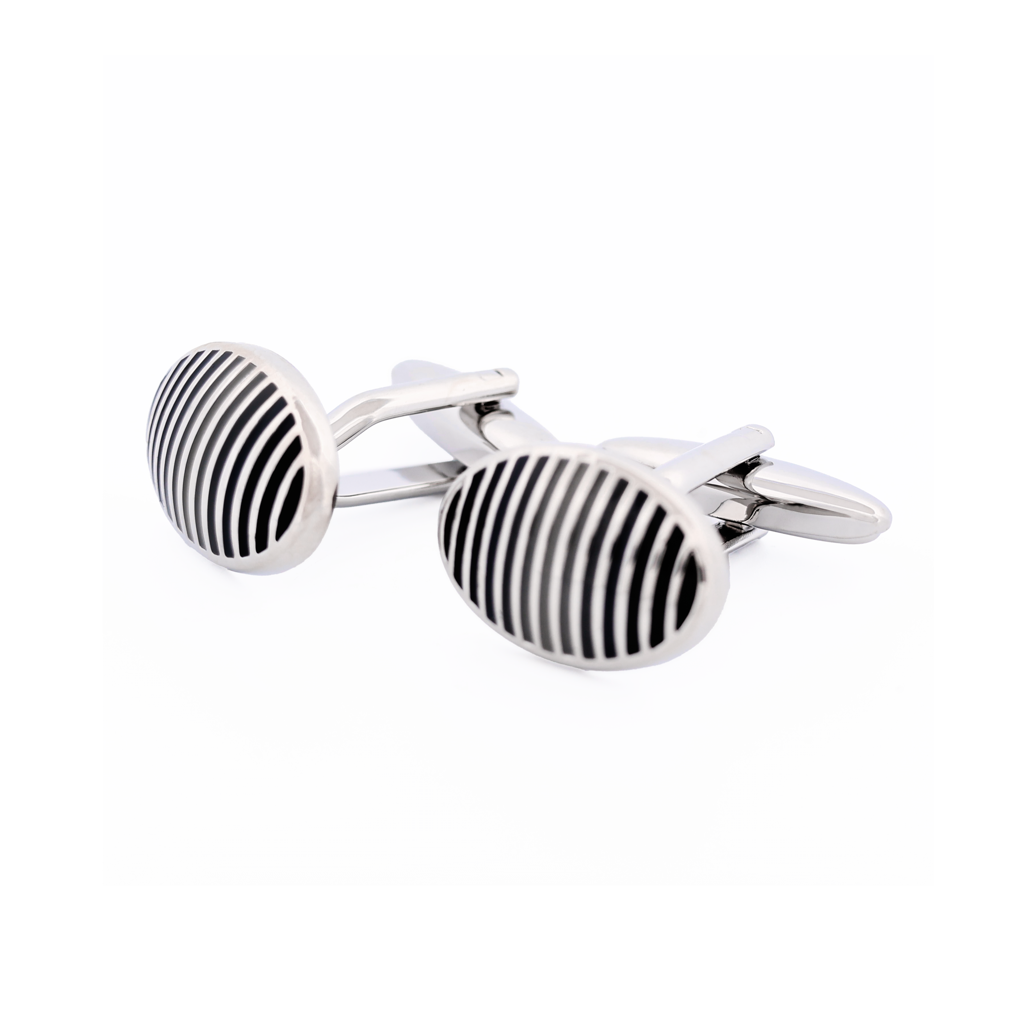 Rhodium Plated Cufflinks