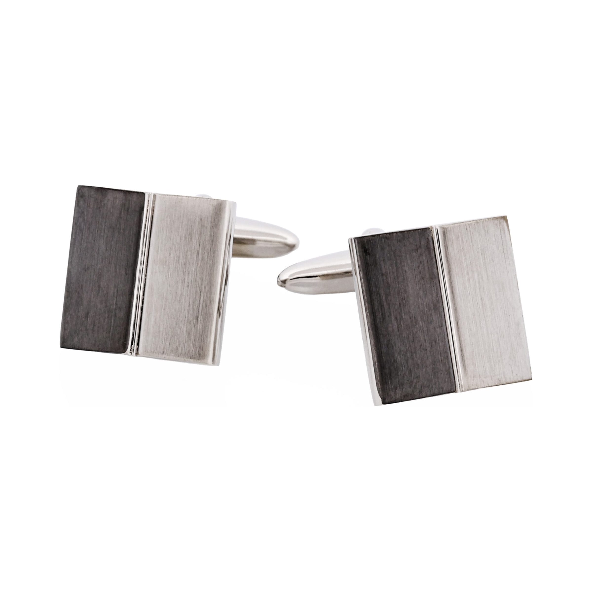 Rhodium Plated Cufflinks